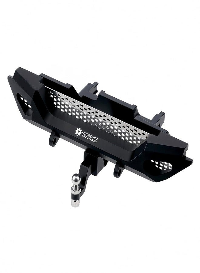 TCRC Metal Rear Bumper with Trailer Hitch for TRX4M Defender 1/18 RC Crawler Car Upgrade Parts - Image 1